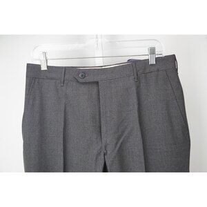 Rota Duke Solid Gray 100% Wool Mens Dress Pants Sz 48 BRAND NEW
